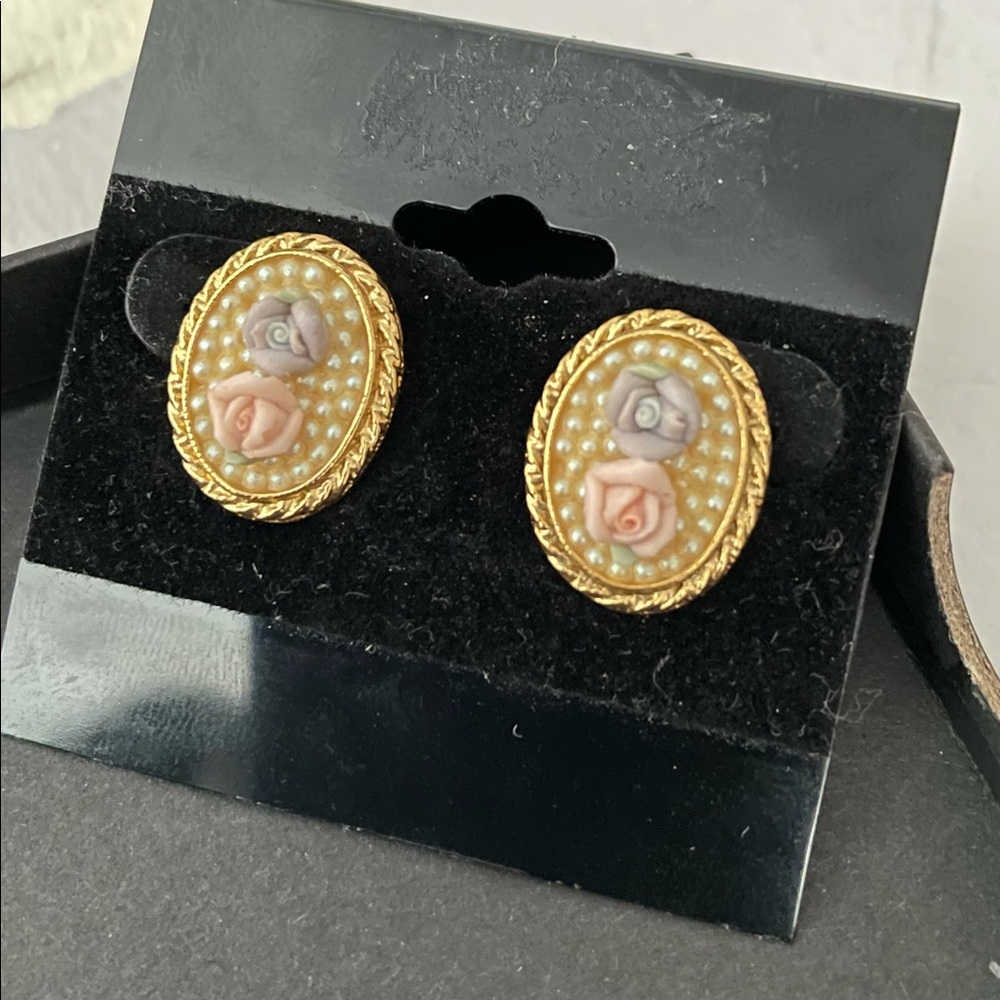 Vintage Frame Earrings